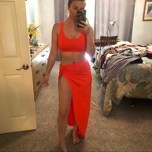 Orange Two Piece - Perfect for Summer!
